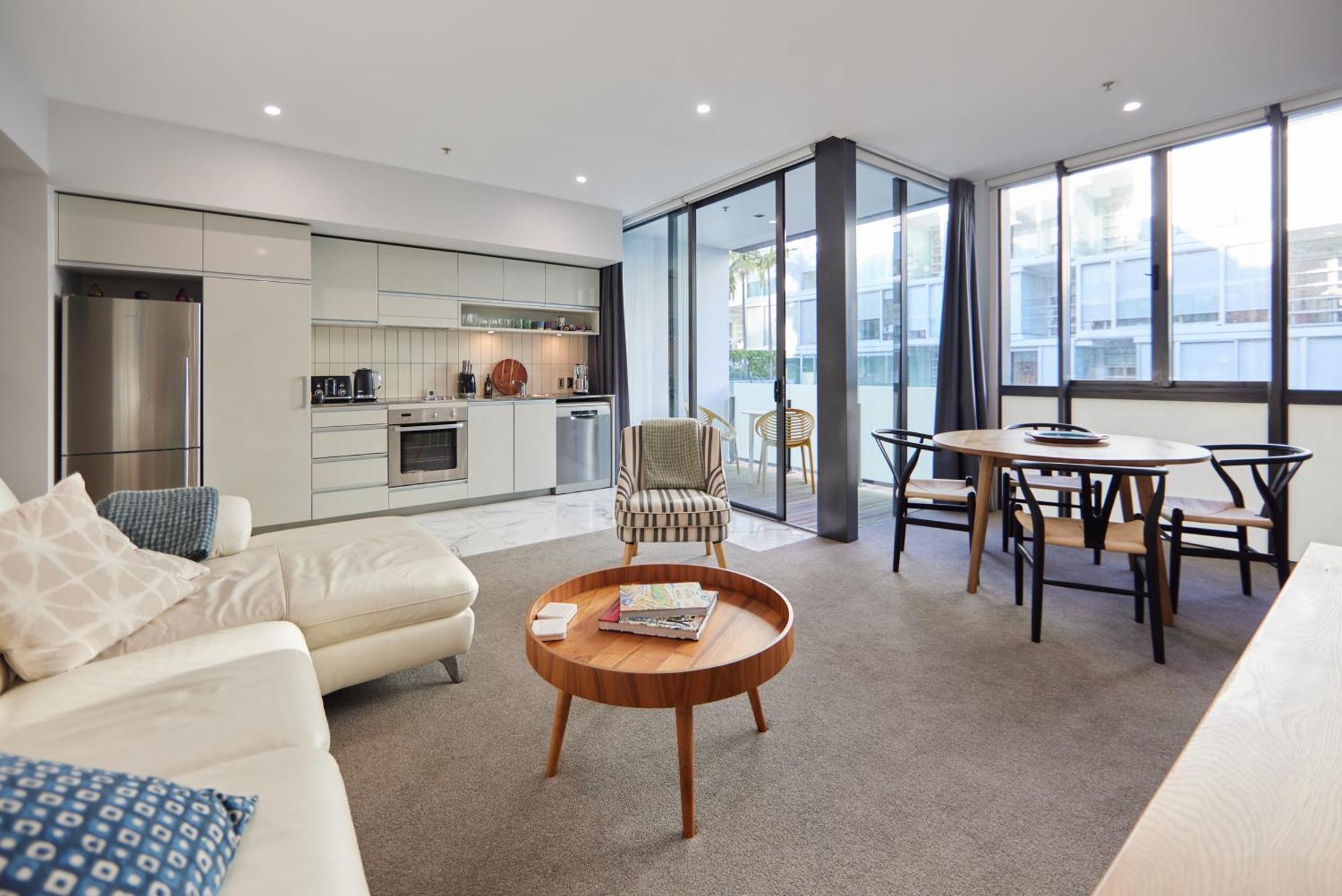 Pavilions Marina Apartment 102 - Wynyard Quarter Viaduct Harbour Auckland Buitenkant foto