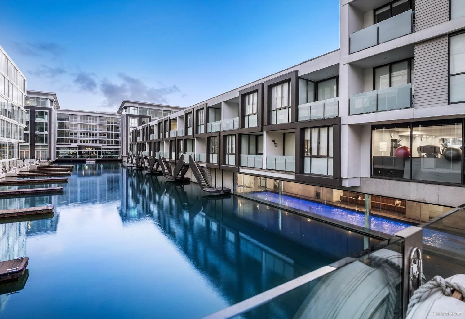 Pavilions Marina Apartment 102 - Wynyard Quarter Viaduct Harbour Auckland Buitenkant foto